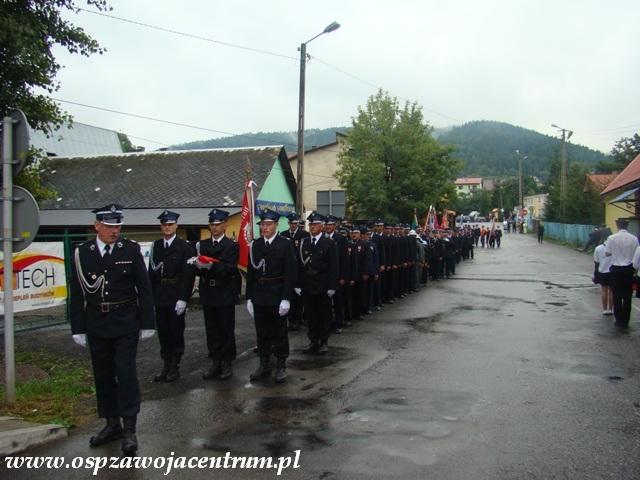 Przemarsz na miejsce uroczystosci